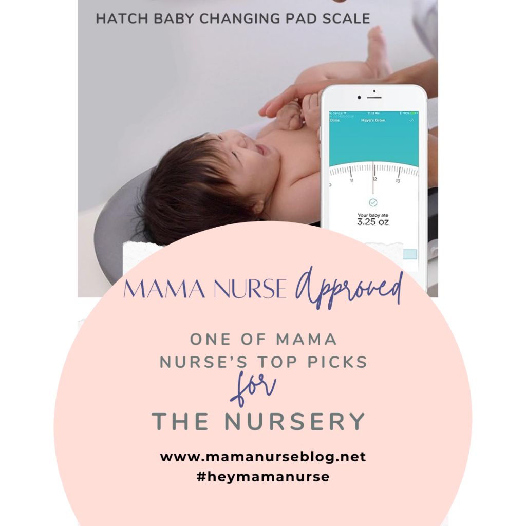 Hatch Baby Changing Pad Scale